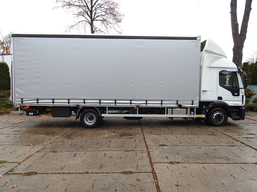 New Curtainsider truck Iveco EUROCARGO 120-250 PRITSCHE PLANE 18 PALETTEN A/C: picture 8