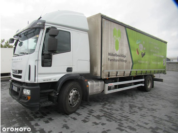 Curtainsider truck IVECO EuroCargo 180E