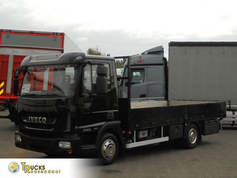 Iveco Eurocargo 80.18 + Euro 5 + Manual+ LOW KLM + Discounted from 16.950,- - Dropside/ Flatbed truck: picture 1