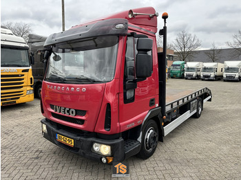 Iveco ML75E18 EURO 5 - MANUAL - OPRIJWAGEN - MACHINE TRANSPORT - NL TOP TRUCK - Autotransporter truck: picture 1