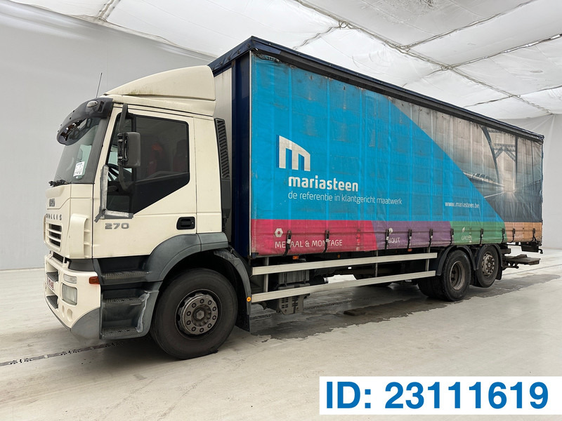Iveco Stralis 270 - 6x2 - Curtainsider truck: picture 1