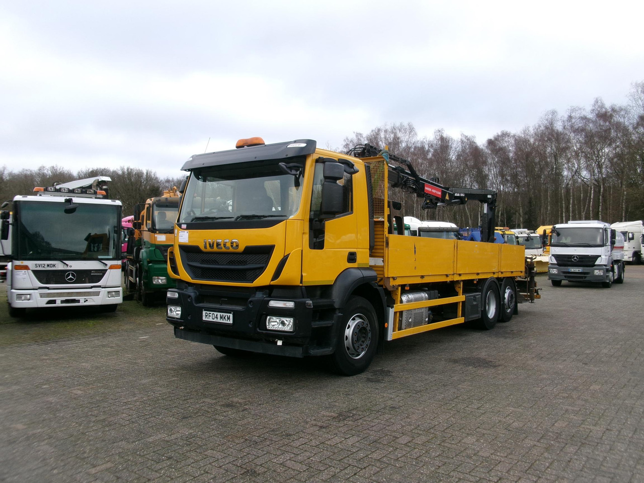 Iveco Stralis 310 6x2 Euro 6 + Atlas 129.3V A11 crane - Dropside/ Flatbed truck, Crane truck: picture 5