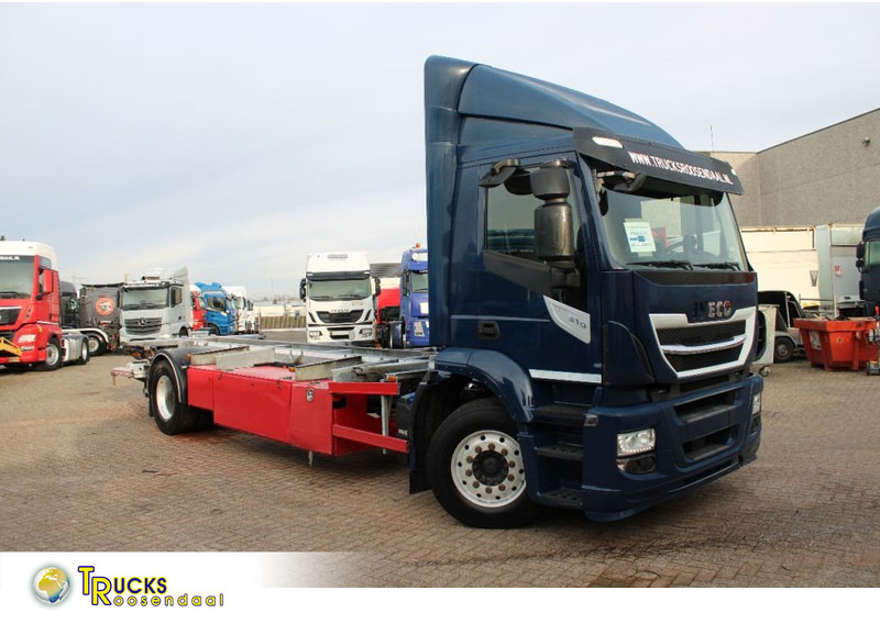 Iveco Stralis 310 + EURO 6 + BE APK 04-2024 - Container transporter/ Swap body truck: picture 1