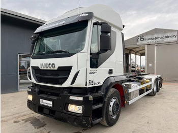 Iveco Stralis 420 6X2 ACC - multilift - 20t  - Hook lift truck: picture 1
