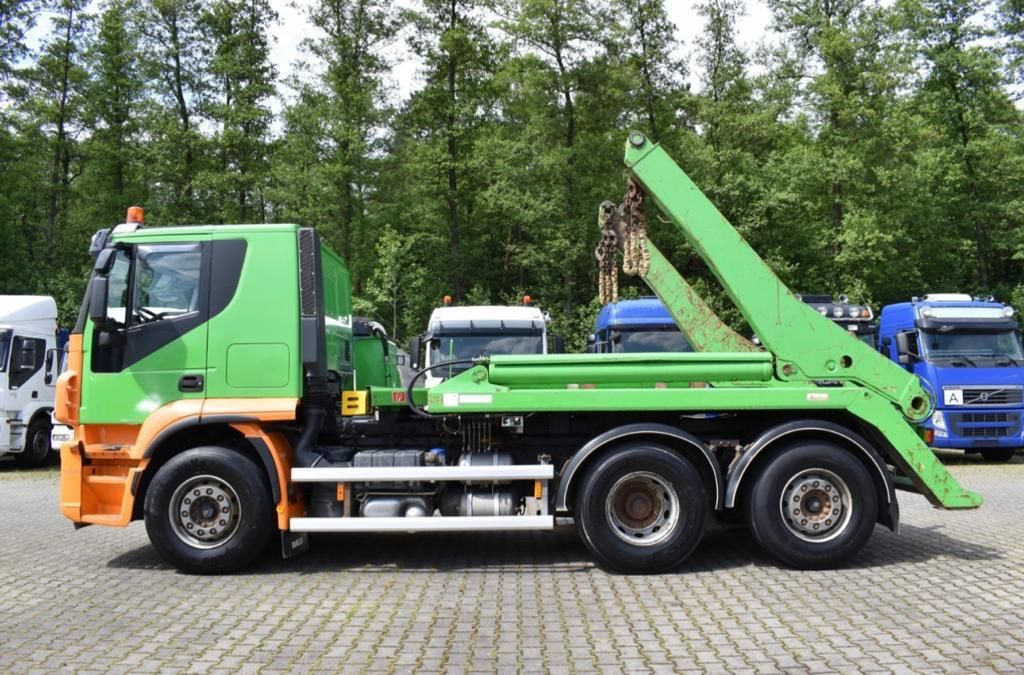 Iveco Stralis 420/Multilift SLT-190/6x2,Lenk,Klima,E5  - Skip loader truck: picture 5