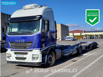 Iveco Stralis 500 4X2 ROLFO transporter Standklima 2xTanks Euro 6 - Autotransporter truck: picture 1