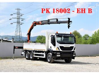 Crane truck Iveco TRAKKER 360* PK 18002-EH B / FUNK * 6x4: picture 1