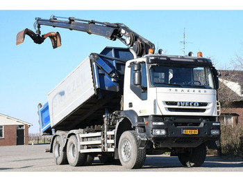 Iveco TRAKKER!!6x6!!KRAAN/KIPPER!! EURO5!! - Tipper, Crane truck: picture 1