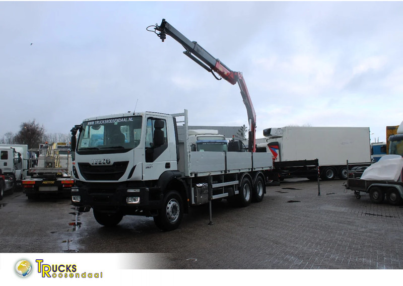 Iveco Trakker 360 6X4+ EURO 6 + FASSI F175A.0.22 - Crane truck: picture 1