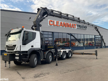 Iveco Trakker AT410T500 8x4 Hiab 105 Tonmeter laadkraan - Crane truck: picture 1