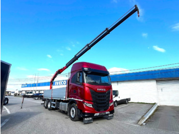 Iveco X-WAY 570, 2022, 6x2, PK 19.001, *, * - Dropside/ Flatbed truck, Crane truck: picture 1