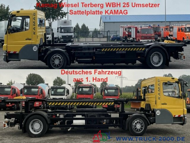 Kamag Wiesel WBH25 Rangier Umsetzer Sattelplatte - Container transporter/ Swap body truck: picture 1