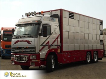 Volvo FH 16.470 + Manual + Euro 2 + Animal transport + LIFT + 6x2 - livestock truck