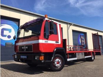 Autotransporter truck MAN 10-163 LL 4x2 Oprijwagen - machinetransporter - MANUAL - Payload : 5560 kg: picture 1