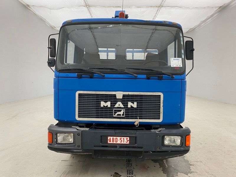 MAN 17.192 - Tipper, Crane truck: picture 2