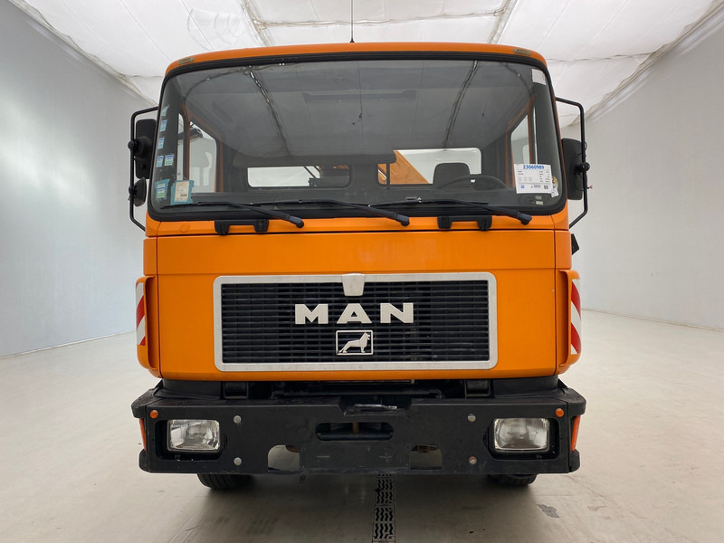 MAN 18.222 - Hook lift truck, Crane truck: picture 2