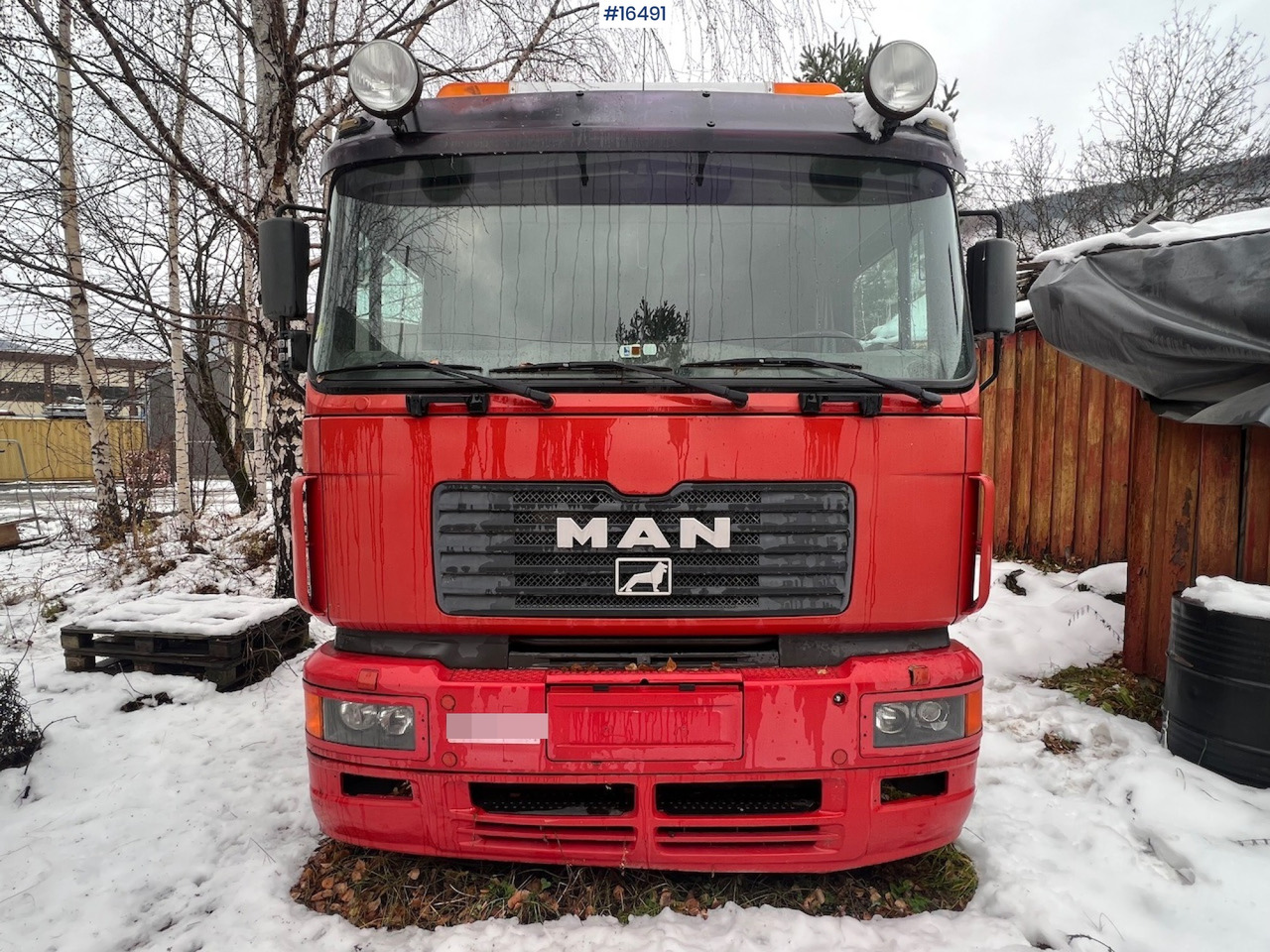 MAN 24.403 - Dropside/ Flatbed truck: picture 3