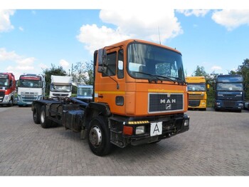 Cable system truck MAN 25.322 6x4 full spring. 10 tyres. Manual diesel injector pomp: picture 1