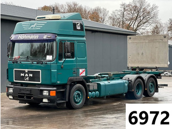 Container transporter/ Swap body truck MAN 25.372