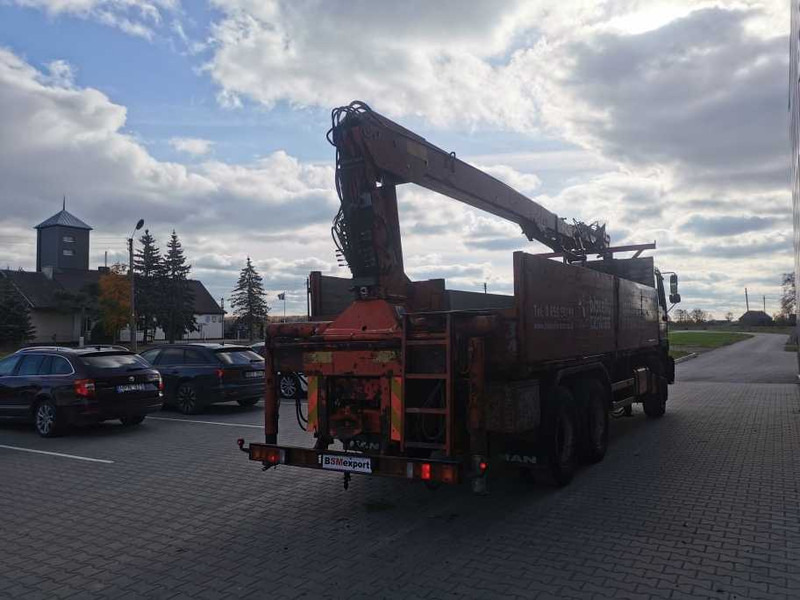 MAN 25.422 flatbed truck - Dropside/ Flatbed truck, Crane truck: picture 4
