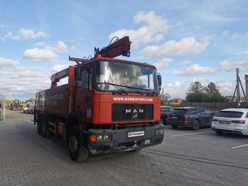 MAN 25.422 flatbed truck - Dropside/ Flatbed truck: picture 5