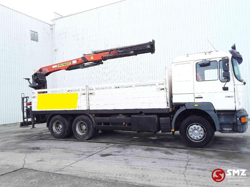 MAN 26.414 6x4 palfinger pk 16000 - Dropside/ Flatbed truck, Crane truck: picture 3