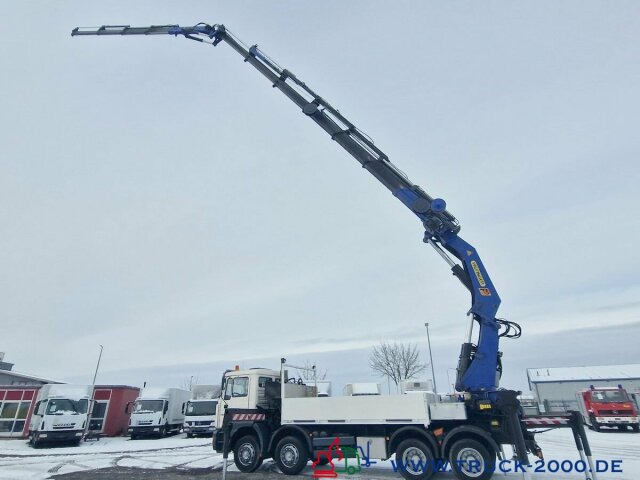 MAN 32.364 8x4 PK75000 Jib Winde Höhe 28m 16t./2.50m - Dropside/ Flatbed truck, Crane truck: picture 2