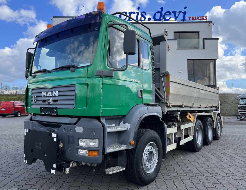 MAN 32.460 8x4  Zweiseitenkipper | Kran Vorrichtung - Tipper: picture 1