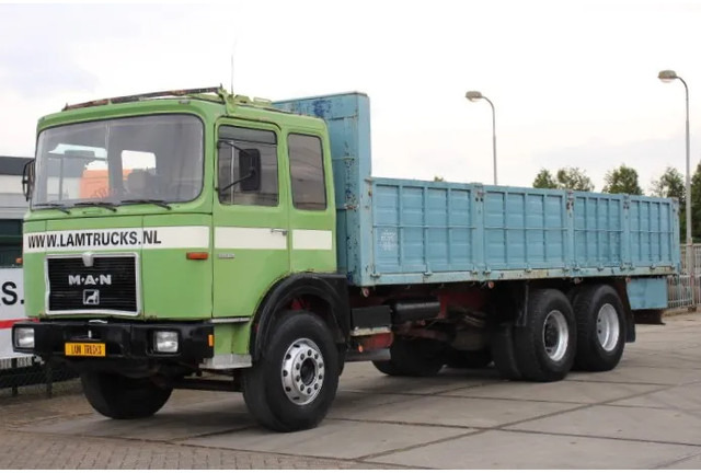 MAN 33.321 33.000 kg 6 X 2 FULL STEEL - Dropside/ Flatbed truck: picture 1