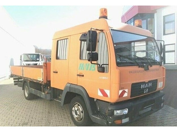 MAN LE 8.185 - Dropside/ Flatbed truck: picture 1