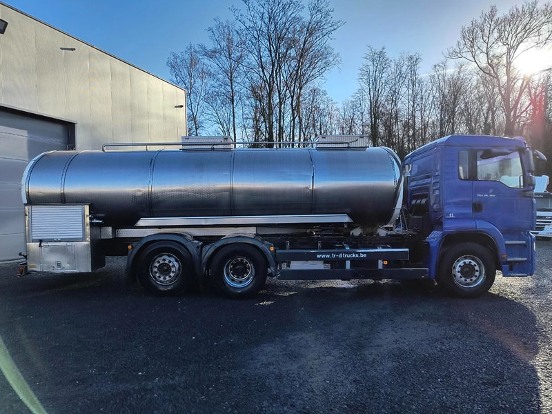 MAN TGA 26.360 6X2 TANK IN INSULATED STAINLESS STEEL 15500L 2 COMP - Tank truck: picture 4