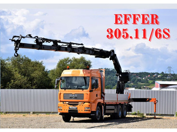 MAN TGA 26.440 * EFFER 305.11/6S + FUNK / 6x4  - Crane truck: picture 1