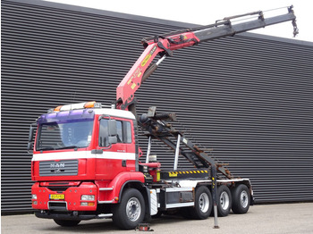 MAN TGA 35.390 / 8x4-4 / PALFINGER 27 t/m / NCH 2025 CONTAINER SYSTEM - Cable system truck, Crane truck: picture 1