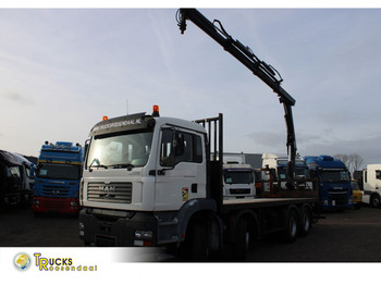 MAN TGA 35.390 + HIAB 166BS-3+REMOT + 8X4 + MANUAL - Crane truck: picture 1