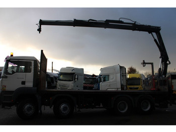 Crane truck MAN TGA 35.400 + hiab 166 + 8x4 + manual+REMOTE: picture 3