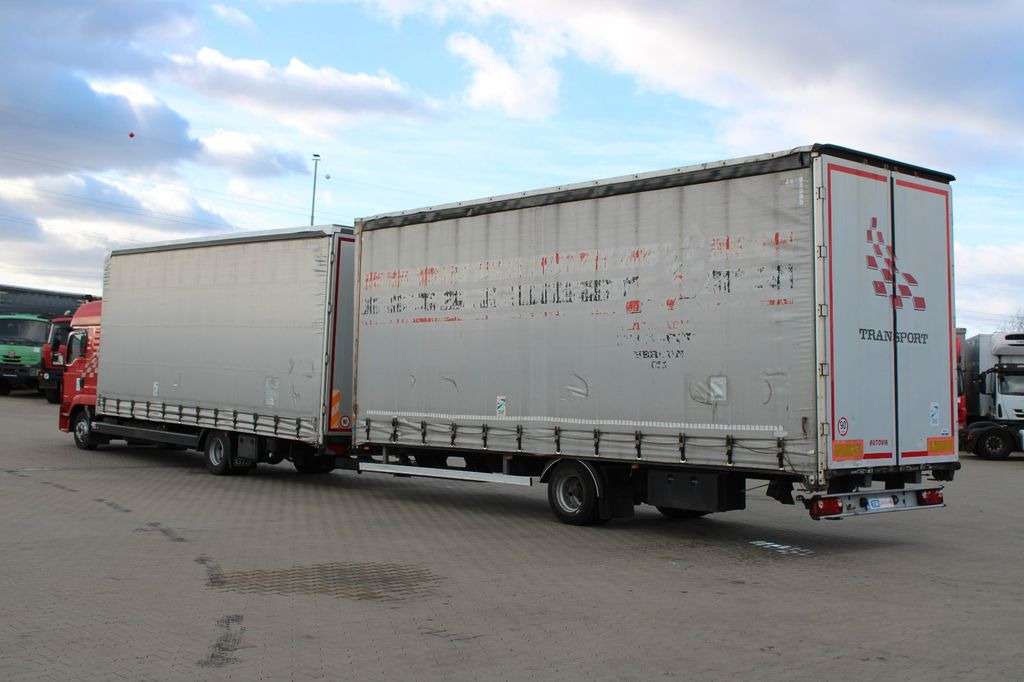 Curtainsider truck MAN TGL 12.250, EURO 6, + TRAILER BG CA1 (2014): picture 3