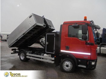 Hook lift truck MAN TGL 8.150 + Euro 6 + Hooksystem + box + blad-blad: picture 1