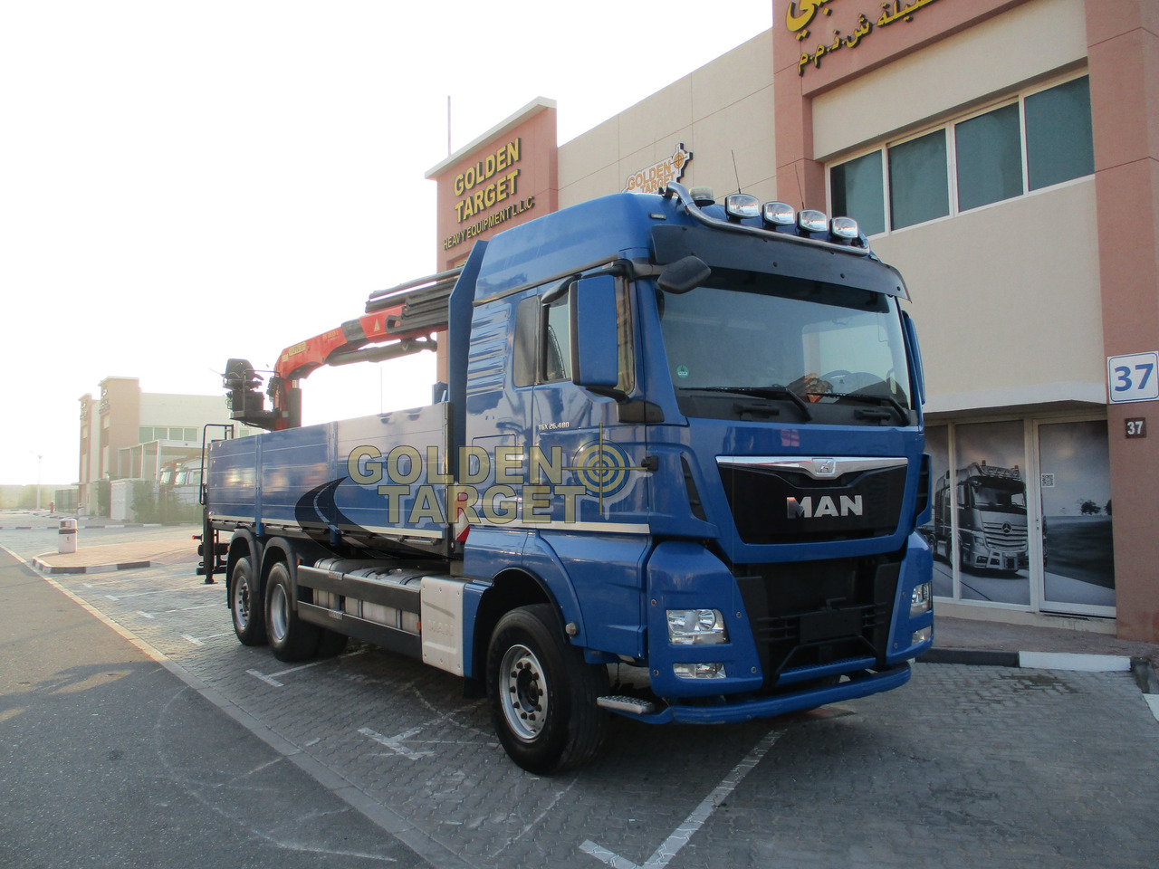 MAN TGS26.480 6x2 PALFINGER PK21001L Block Crane - Crane truck: picture 1