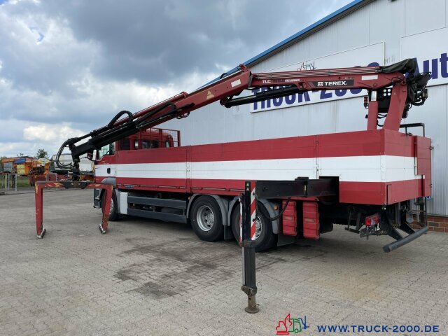 MAN TGS 26.400 6x4 Atlas Terex TLC 165.2 11 m=1.5 to - Dropside/ Flatbed truck, Crane truck: picture 3