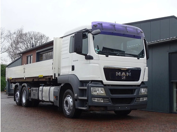 MAN TGS 26.440 6x2 E5 KOOIAAP payload 14 TON - Dropside/ Flatbed truck: picture 1