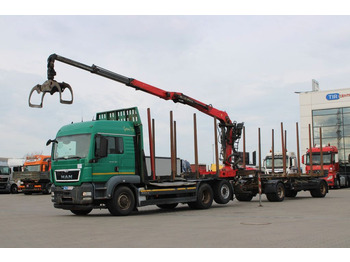 MAN TGS 26.480,HYDRODRIVE,PALFINGER EPSILON M120Z96  - Timber truck, Crane truck: picture 1