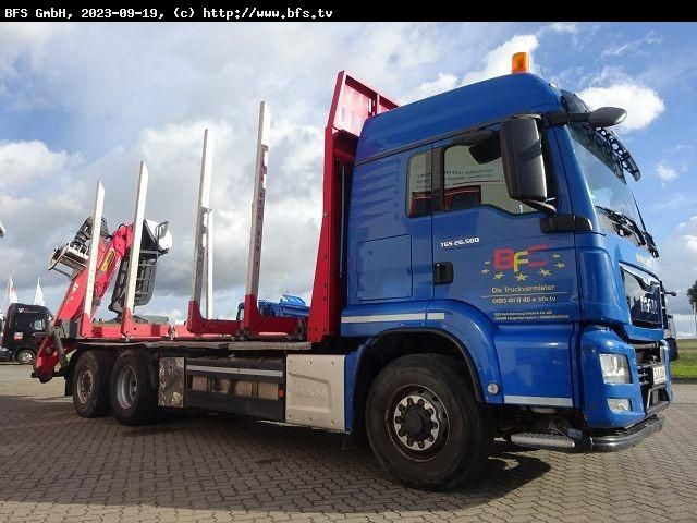 MAN TGS 26.500 6x4H-4BL Kurzholz  - Timber truck: picture 3