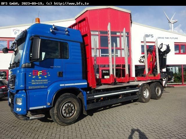 MAN TGS 26.500 6x4H-4BL Kurzholz  - Timber truck: picture 2