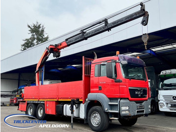 MAN TGS 33.400 Palfinger PK27002 + Winch, 6x4, Manuel - Dropside/ Flatbed truck, Crane truck: picture 1