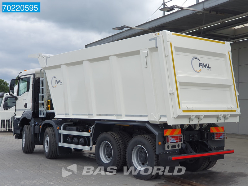 MAN TGS 41.400 8X4 Manual 25m3 body-heating Euro 5 - Tipper: picture 2