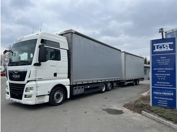 MAN TGX26.500 6x2 EURO 6  - Curtainsider truck: picture 1