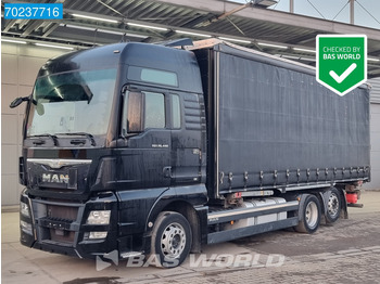 MAN TGX 26.440 6X2 XXL 2x Tanks Retarder ACC Standklima Euro 6 - Container transporter/ Swap body truck: picture 1