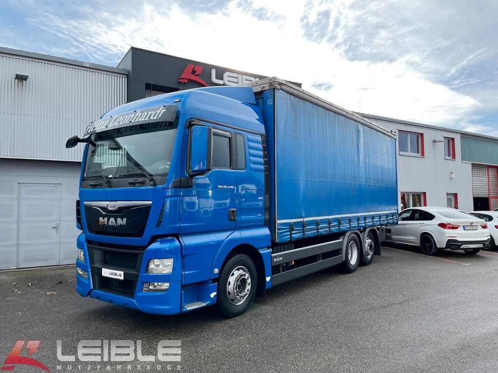 MAN TGX 26.440 6x2-2LL Festaufbau / Motor überholt!  - Curtainsider truck: picture 1