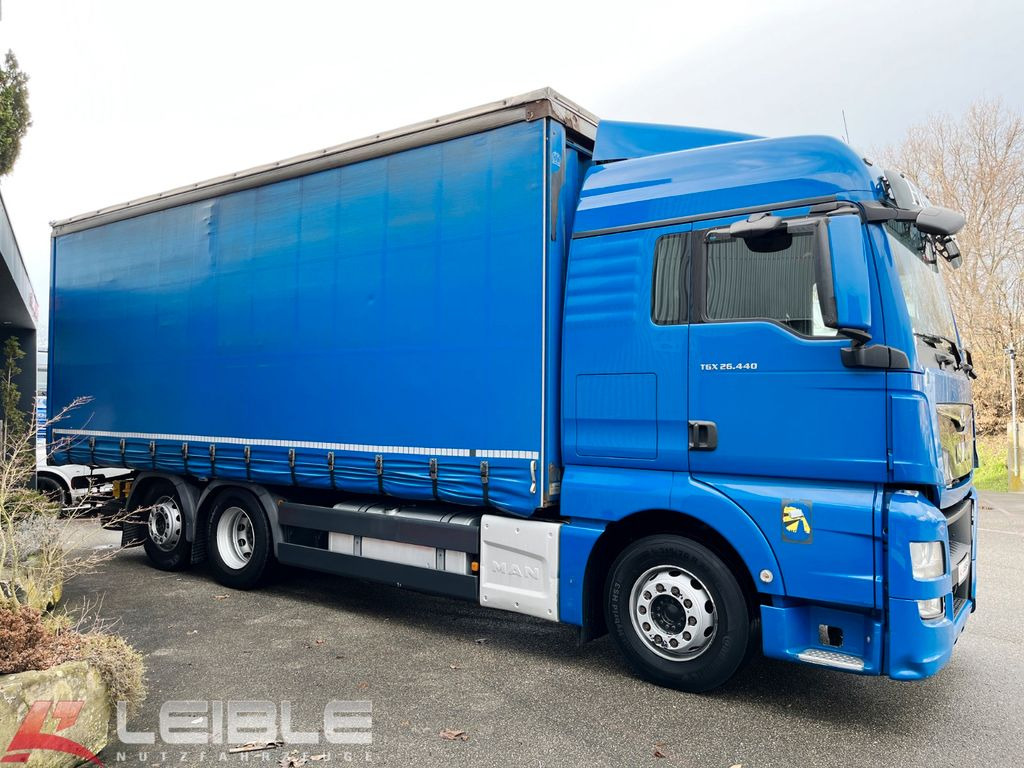 MAN TGX 26.440 6x2-2LL Festaufbau / Motor überholt!  - Curtainsider truck: picture 3