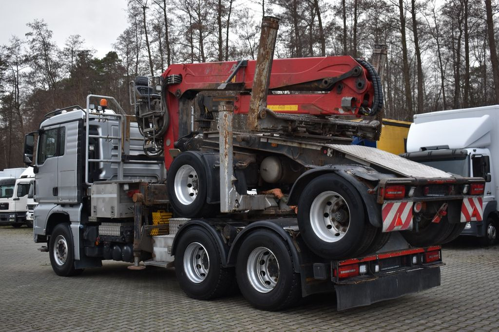 MAN TGX 26.580 LX 6x4/Langholz+Nachläufer/KESLA2024L  - Timber truck, Crane truck: picture 3